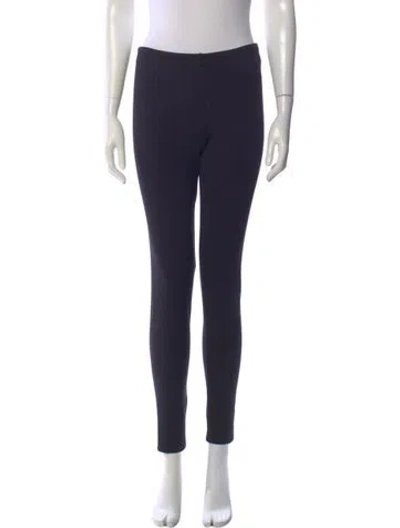 Pre-owned The Row Woolworth Skinny Leg Pants In Blue