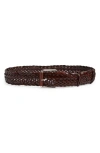 THE ROW WOVEN LEATHER BELT