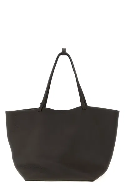 The Row 'xl Park' Shopping Bag In Brown