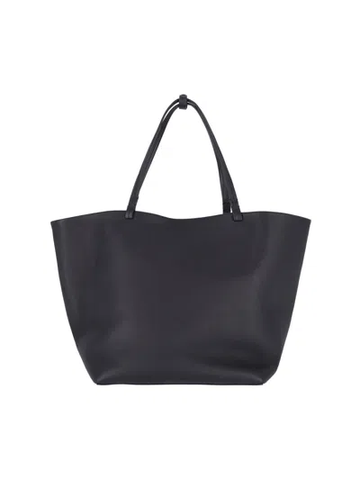 The Row 'xl Park' Tote Bag In Blue