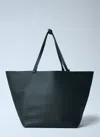 The Row Xl Park Tote Bag In Black