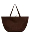 The Row Xl Park Tote Bag In Brown