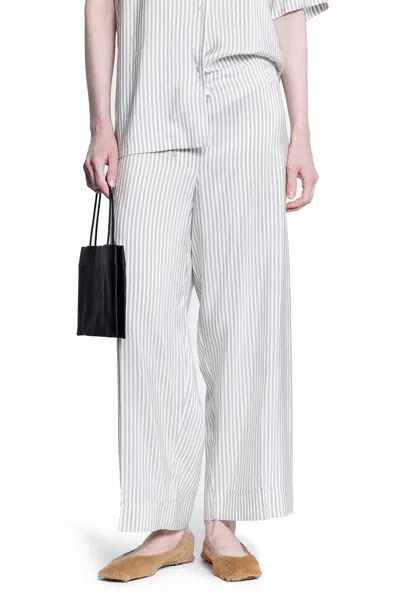 The Row Yayah Pants In Gray