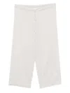 The Row Yayah Striped Silk Wide Leg Pants