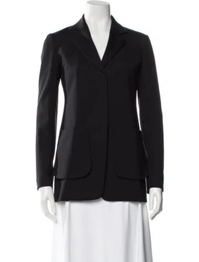Pre-owned The Row Yedid Jacket Nylon Blazer In Black