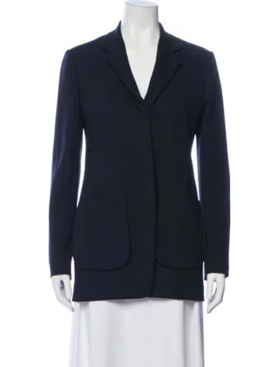 Pre-owned The Row Yedid Nylon Blazer In Black