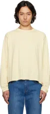 The Row Yellow Jameson T-shirt In Ply Pale Yellow