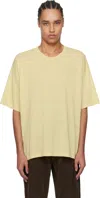 The Row Yellow Stockton T-shirt In Ply Pale Yellow