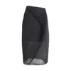 The Row Yuki Pleated Skirt Asymmetrical Hemline