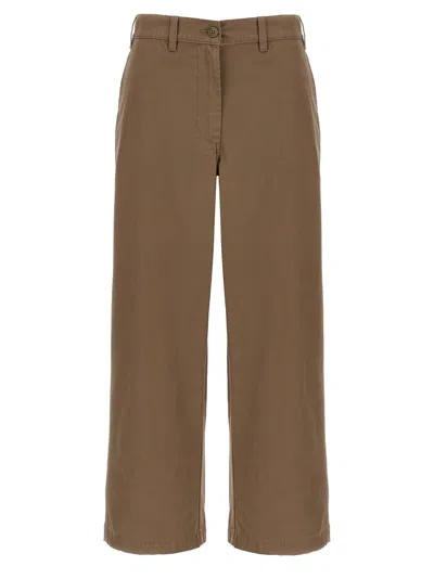 The Row Zalenka Pants Brown