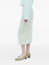 The Row Zip-detail Midi Skirt In Neutral