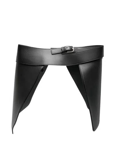 The Row Zip-fastening Pocket Belt In Black