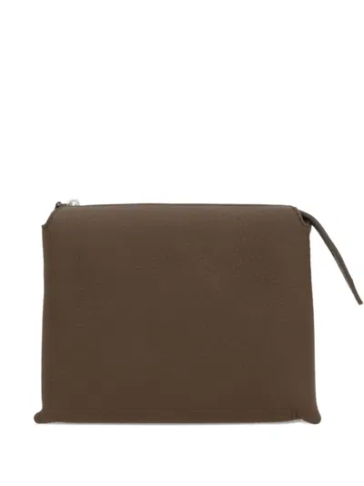 THE ROW ZIP-FASTENING SHOULDER BAG