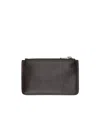 The Row Zip Opening And Closing Wallet In Black