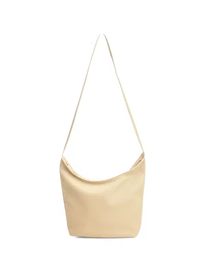 The Row Zip Satchel In Neutral
