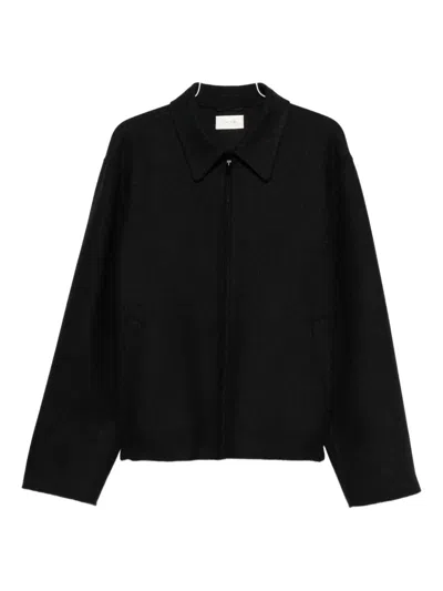 The Row Zip-up Jacket In Black