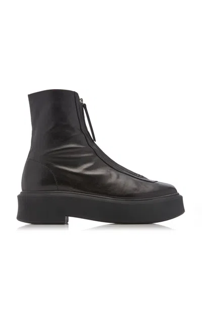 THE ROW ZIPPED BOOT 1
