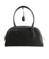 The Row India Bowling Shoulder Bag In Black
