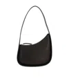 The Row Crescent Zip Shoulder Bag In Black