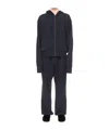 The Row Zipper Sweatshirt In Black
