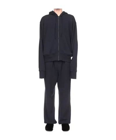 The Row Zipper Sweatshirt In Black