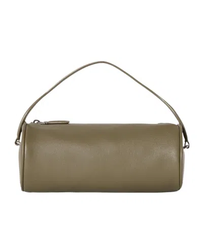 The Row Zipper Tote Bag In Green