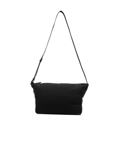 The Row Zippered Shoulder Bag In Black