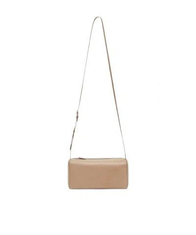 The Row Zippered Shoulder Bag In Brown