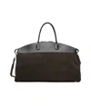 The Row Zippered Travel Bag In Black
