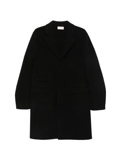 The Row Zori Single-breasted Coat In Black