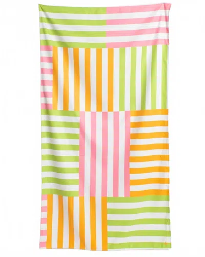 The Royal Standard Freeport Stripe Giant Beach Towel In Multi