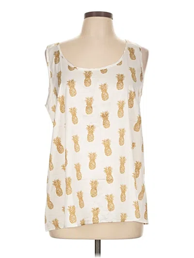 The Royal Standard Sleeveless Blouse In Ivory