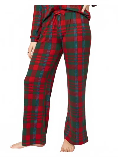 THE ROYAL STANDARD TELLURIDE SLEEP PANT IN RED PLAID