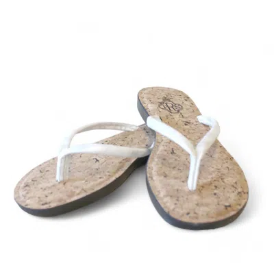 The Royal Standard Women's Sydney Flip Flop In Silver In Multi