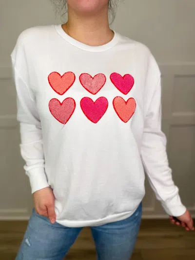 The Royal Standard You Are Loved Sweatshirt In White