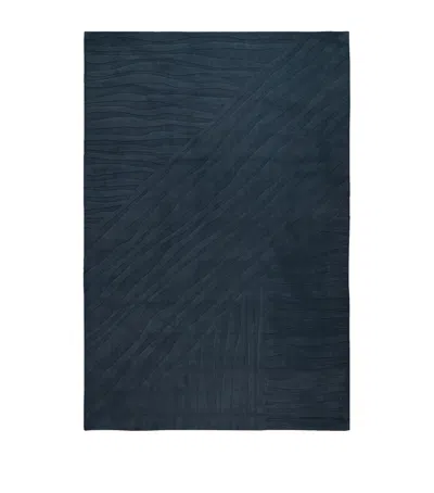 The Rug Company Ariso Midnight Rug In Blue