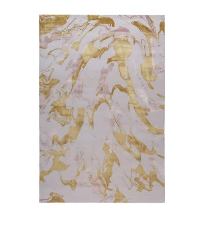 The Rug Company Echo Gold Rug