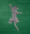 The Rug Company X Diane Von Furstenberg Climbing Leopard Rug In Green