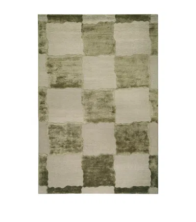 The Rug Company X Kelly Wearstler Arwen Moss Rug In Green