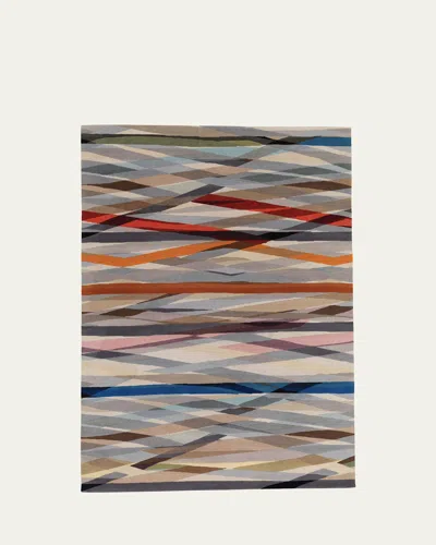 The Rug Company X Paul Smith Carnival Hand-knotted Rug, 6' X 9' In Multi