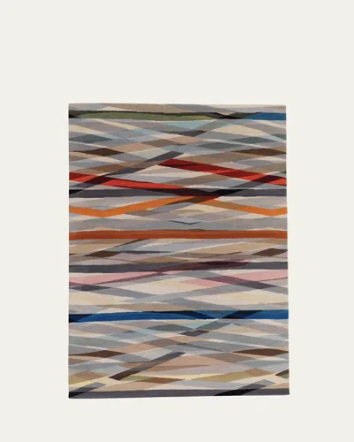 The Rug Company X Paul Smith Carnival Hand-knotted Rug, 8' X 10' In Multi