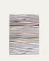 The Rug Company X Paul Smith Carnival Pale Hand-knotted Rug, 8' X 10' In Cream, Purple Multi