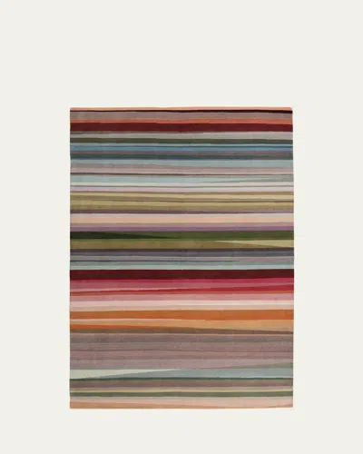 The Rug Company X Paul Smith Festival Hand-knotted Rug, 8' X 10' In Multi