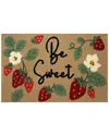The Rug Market Be Sweet 30x48in Doormat In Red