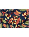 The Rug Market Bittersweet 30x48in Doormat In Indigo