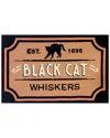 The Rug Market Black Cat Whiskers 24x36in Doormat In Tan