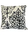 The Rug Market Botanical Tile Moonbeam Indoor/outdoor Pillow