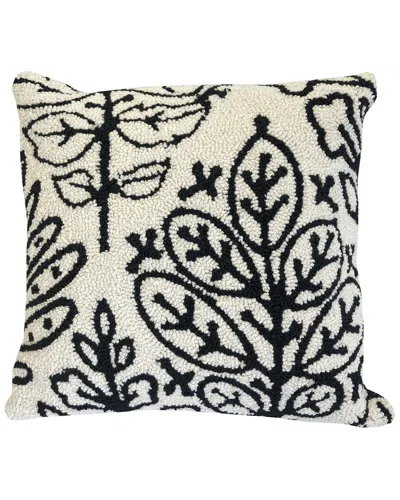 THE RUG MARKET THE RUG MARKET BOTANICAL TILE MOONBEAM INDOOR/OUTDOOR PILLOW