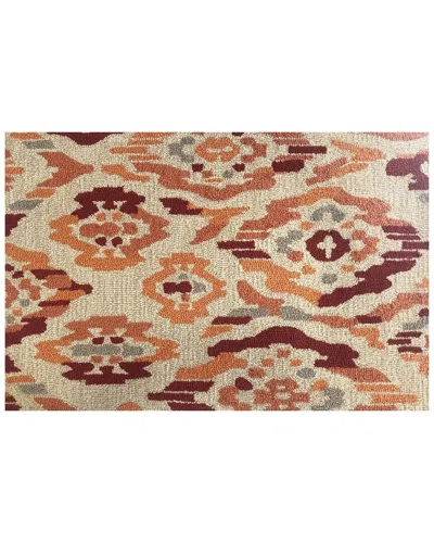 The Rug Market Broken Ikat 30x48in Doormat In Multi