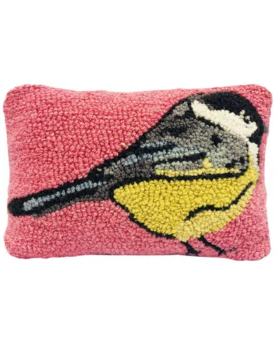 The Rug Market Chickadee 8x12in Pillow In Multi
